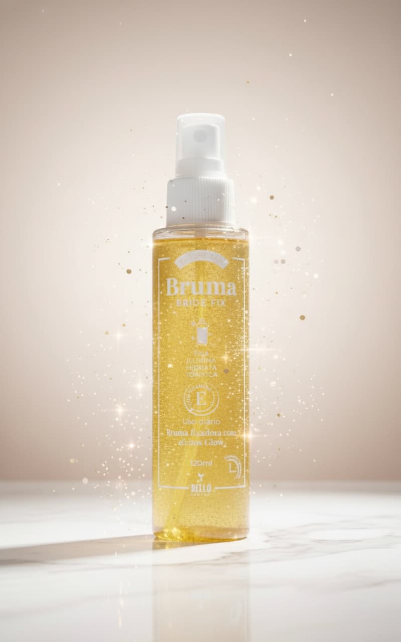 Bruma Bride Fix Gold Glow Future Skin 120ml Efeito Glow Dourado