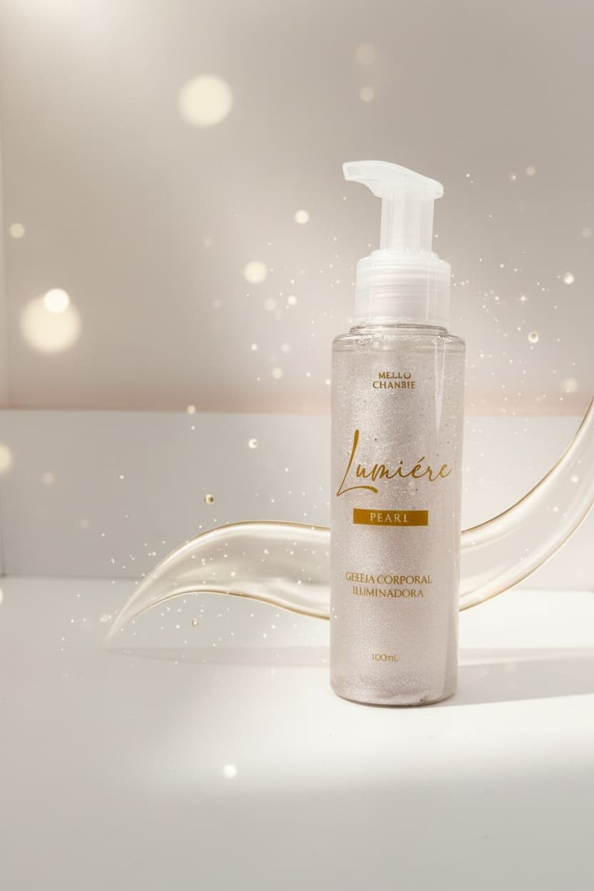 Geleia Corporal Iluminadora Lumiere Pearl Bello Charme 100ml