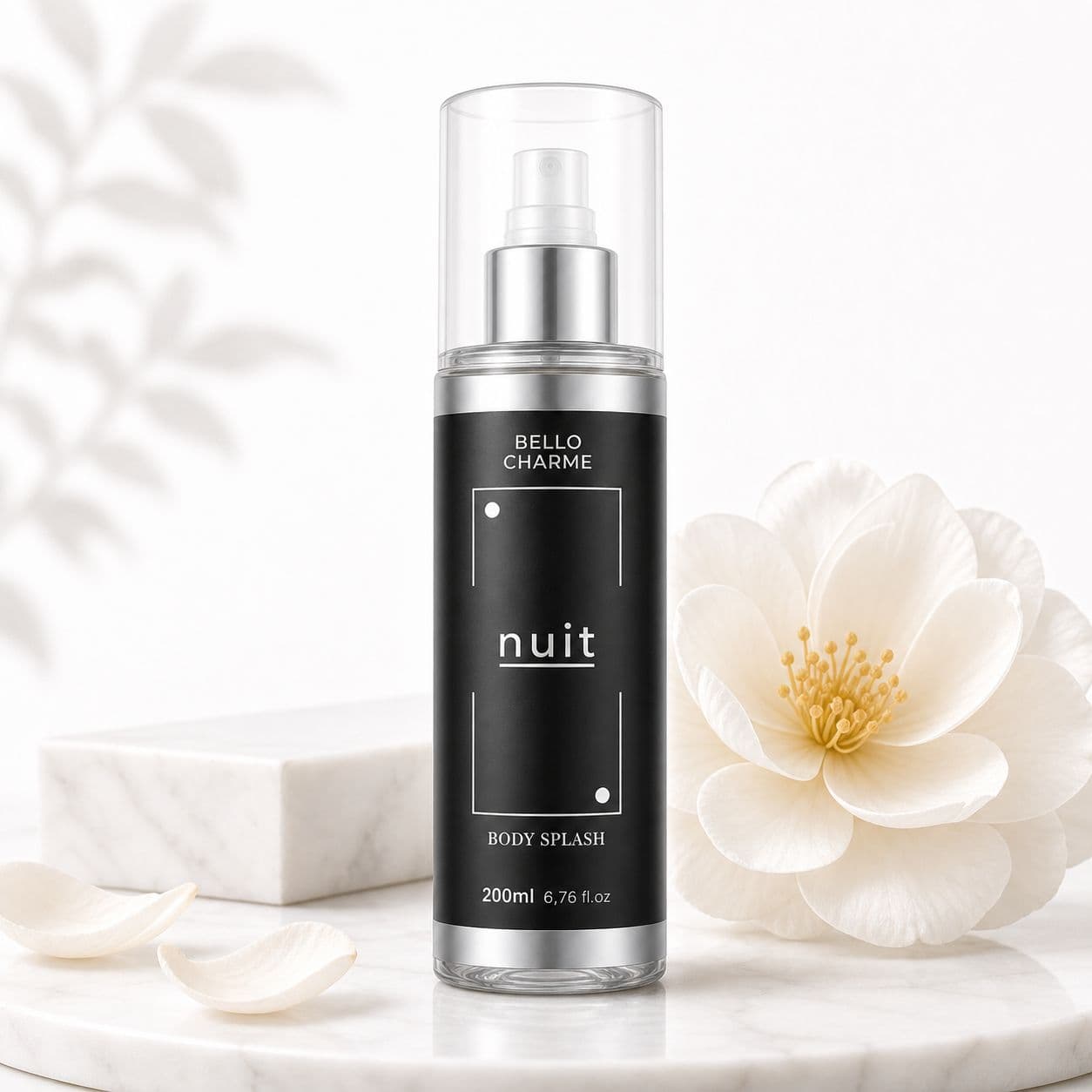 Body Splash Masculino Bello Charme Nuit 200ml Fragrancia Refrescante - imagem 1