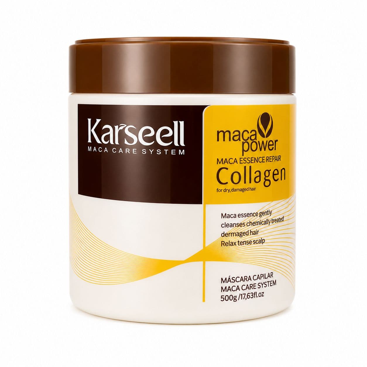 Mascara Capilar 500g Karseell Maca Power Collagen - imagem 1