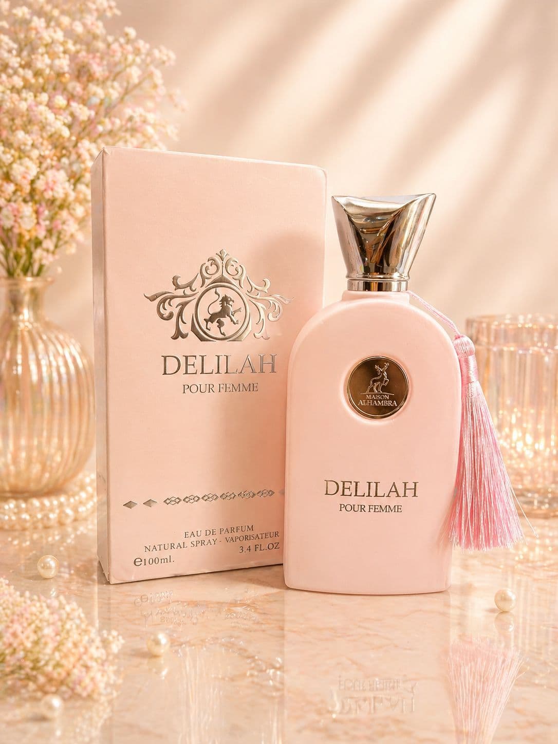 Perfume Delilah Pour Femme Maison Alhambra | Feminilidade Elegante e Sofisticada 🌸 - imagem 1